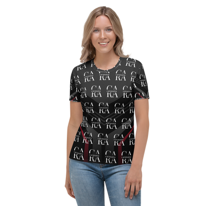 Women's T-shirt black Elegant Carauana Store