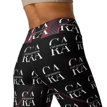 CaRaUaNa Leggings SPORT black Pink Carauana Store