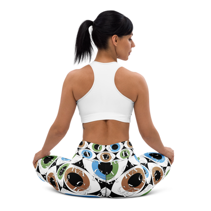 CaRaUaNa Leggings SPORT Pattern Eye Carauana Store