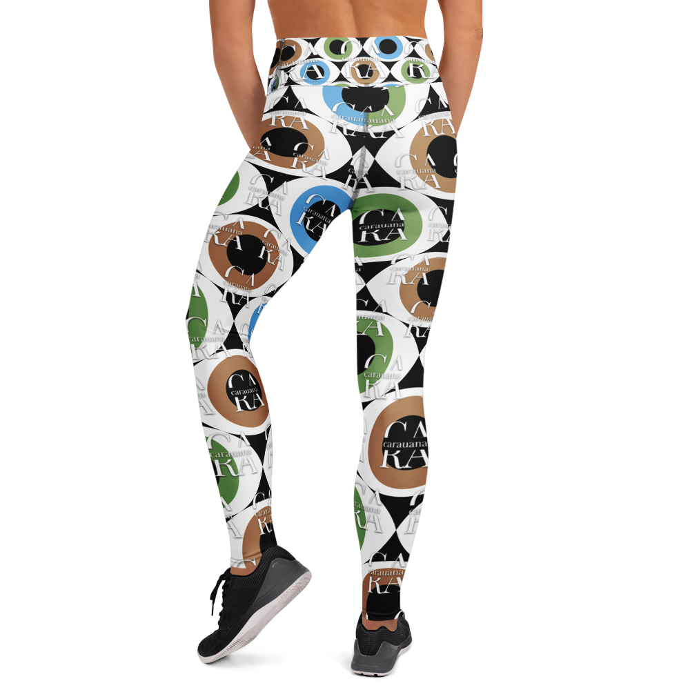 CaRaUaNa Leggings SPORT Pattern Eye Carauana Store