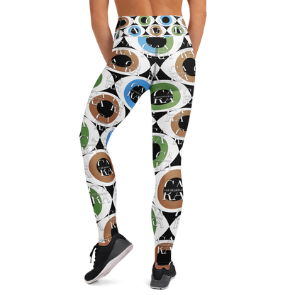 CaRaUaNa Leggings SPORT Pattern Eye Carauana Store