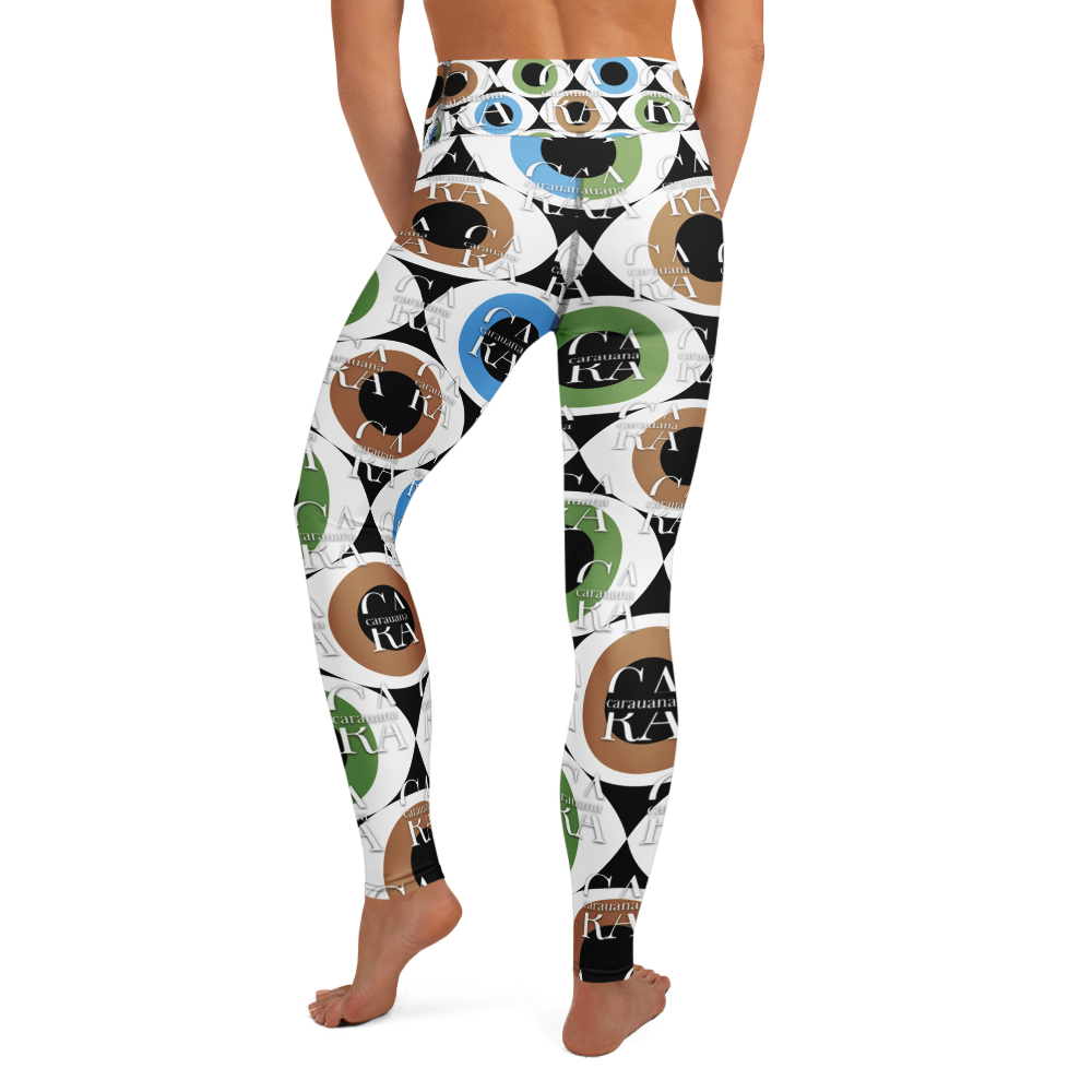 CaRaUaNa Leggings SPORT Pattern Eye Carauana Store