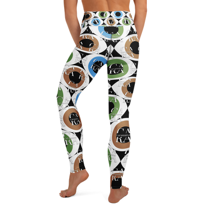 CaRaUaNa Leggings SPORT Pattern Eye Carauana Store