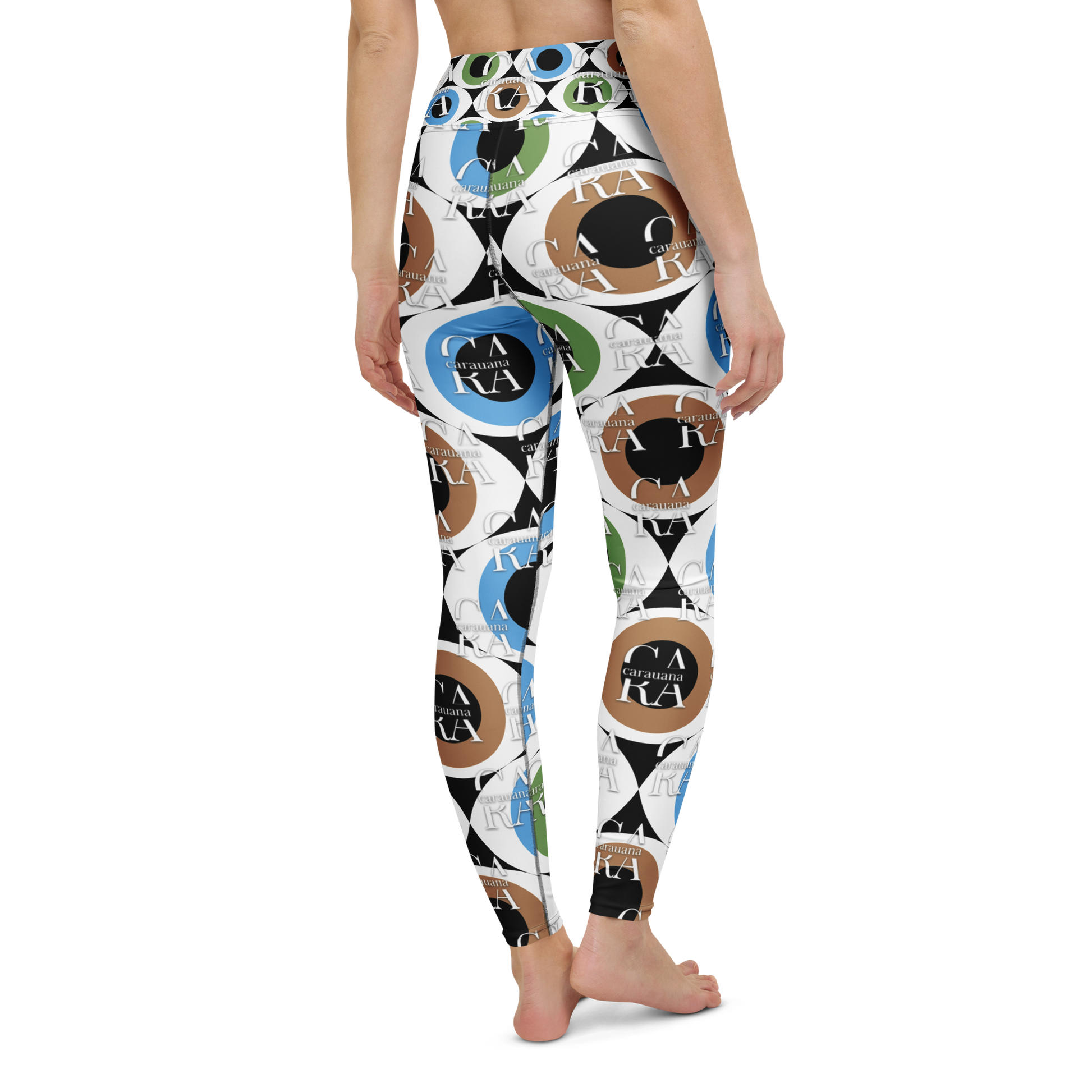 CaRaUaNa Leggings SPORT Pattern Eye Carauana Store
