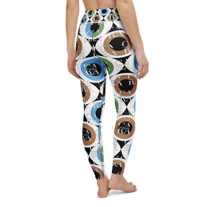 CaRaUaNa Leggings SPORT Pattern Eye Carauana Store