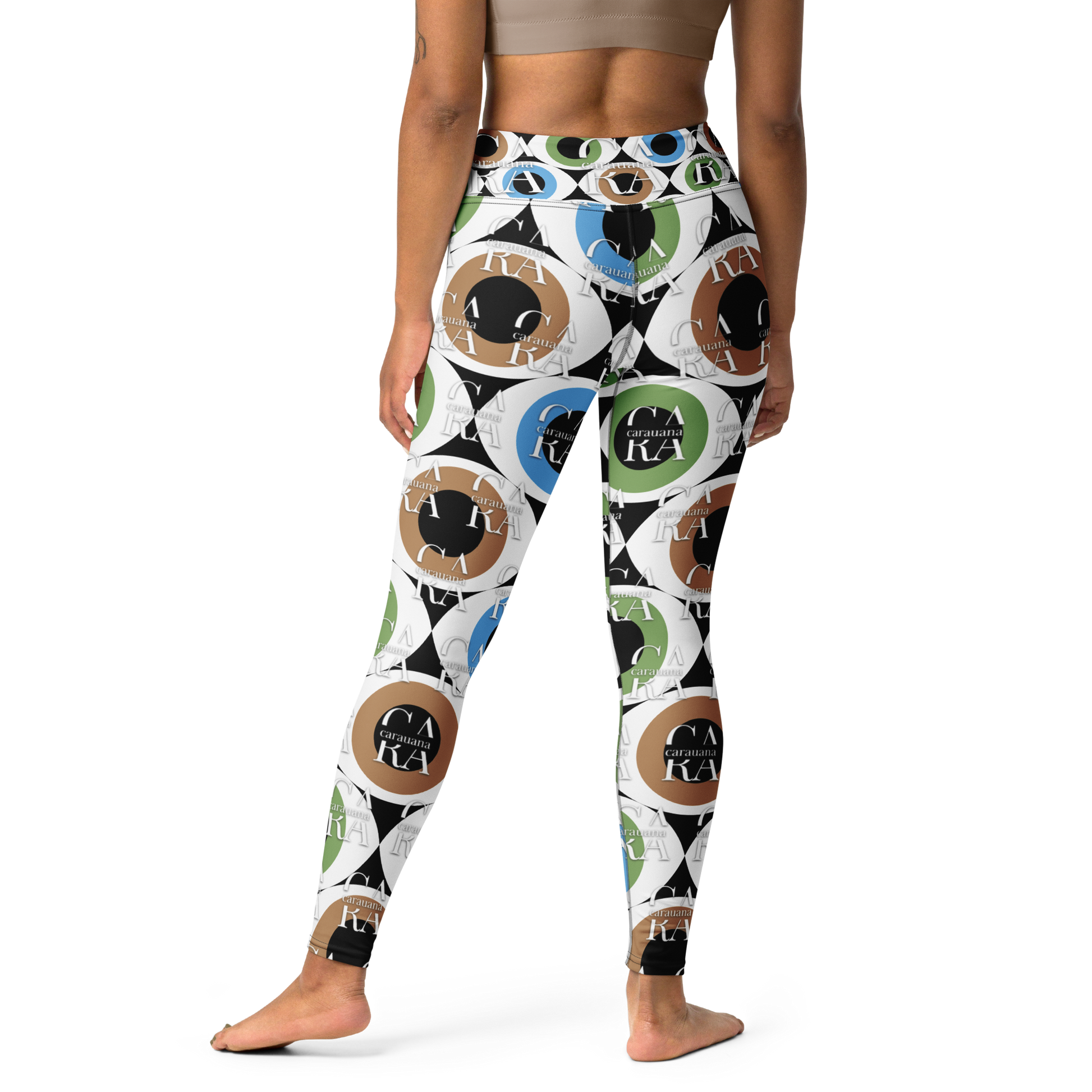 CaRaUaNa Leggings SPORT Pattern Eye Carauana Store