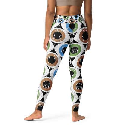 CaRaUaNa Leggings SPORT Pattern Eye Carauana Store