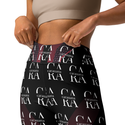 CaRaUaNa Leggings SPORT black Pink Carauana Store