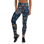 CaRaUaNa Leggings SPORT blue gold Carauana Store