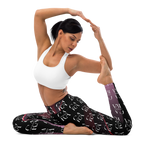 CaRaUaNa Leggings SPORT black Pink Carauana Store