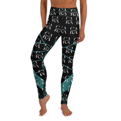 CaRaUaNa Leggings SPORT black Green Famous Carauana Store