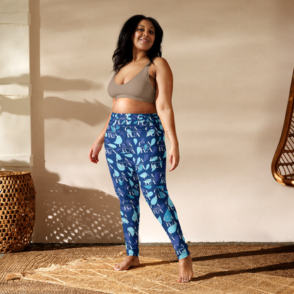 CaRaUaNa Leggings SPORT blue sky Carauana Store