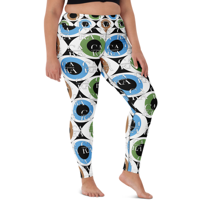 CaRaUaNa Leggings SPORT Pattern Eye Carauana Store