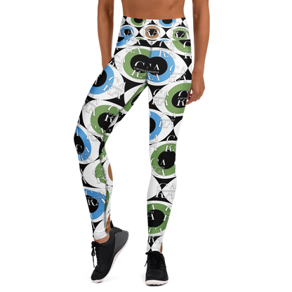 CaRaUaNa Leggings SPORT Pattern Eye Carauana Store