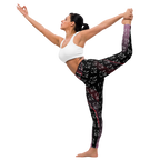 CaRaUaNa Leggings SPORT black Pink Carauana Store