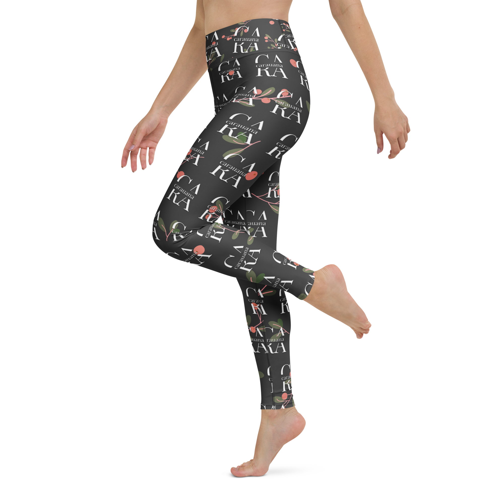 CaRaUaNa Leggings SPORT Black fruit Carauana Store
