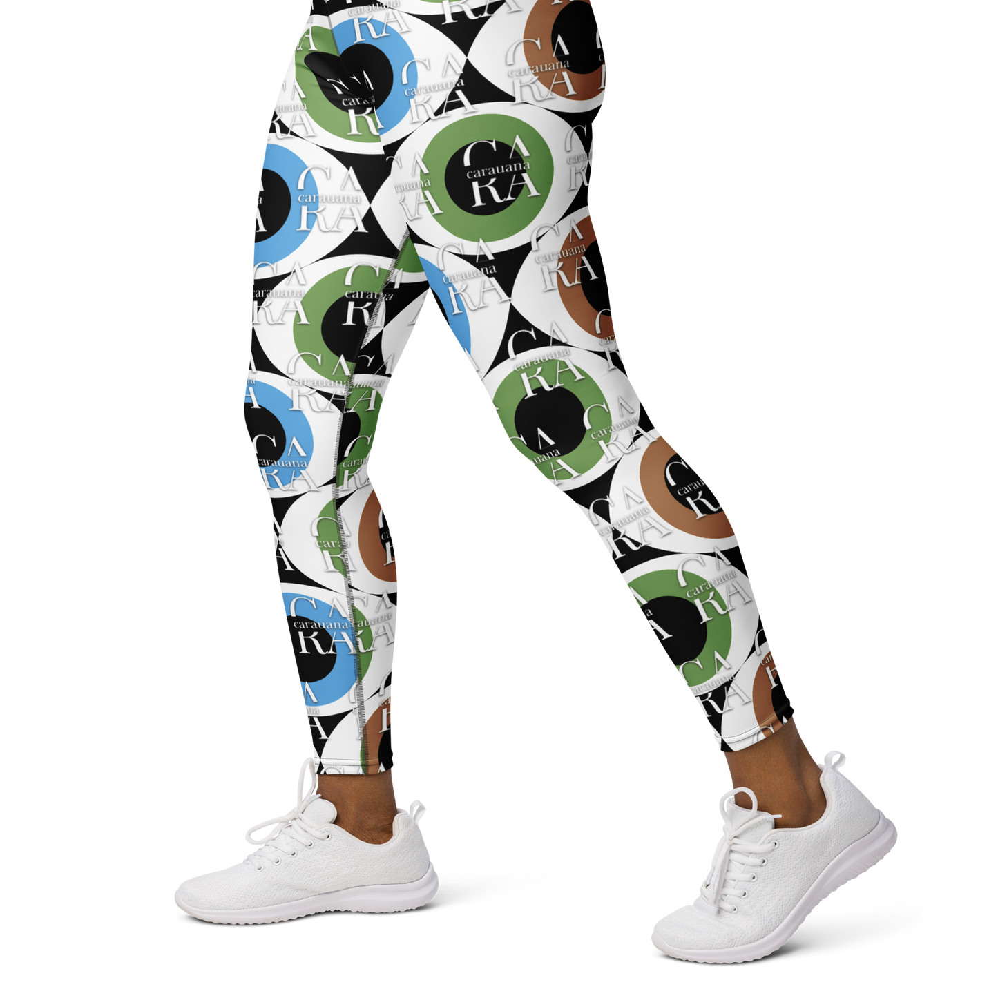 CaRaUaNa Leggings SPORT Pattern Eye Carauana Store