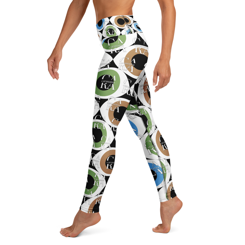 CaRaUaNa Leggings SPORT Pattern Eye Carauana Store