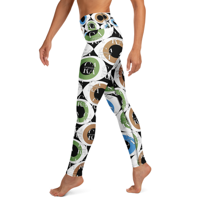 CaRaUaNa Leggings SPORT Pattern Eye Carauana Store