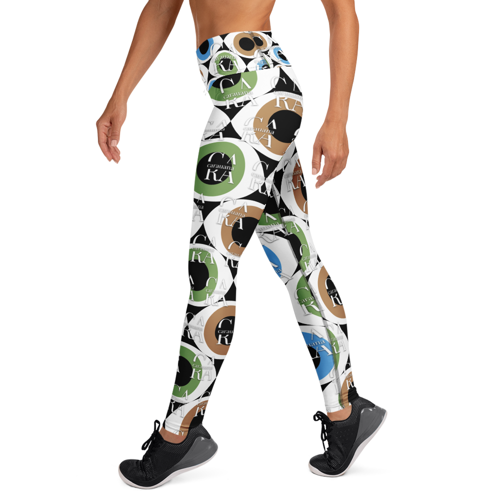 CaRaUaNa Leggings SPORT Pattern Eye Carauana Store