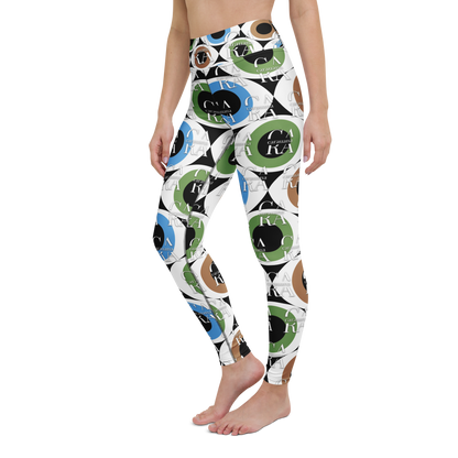 CaRaUaNa Leggings SPORT Pattern Eye Carauana Store