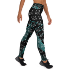 CaRaUaNa Leggings SPORT black Green Famous Carauana Store