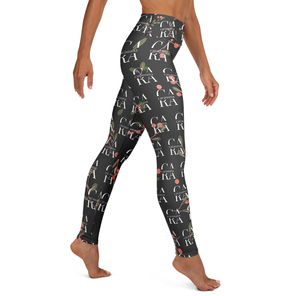 CaRaUaNa Leggings SPORT Black fruit Carauana Store