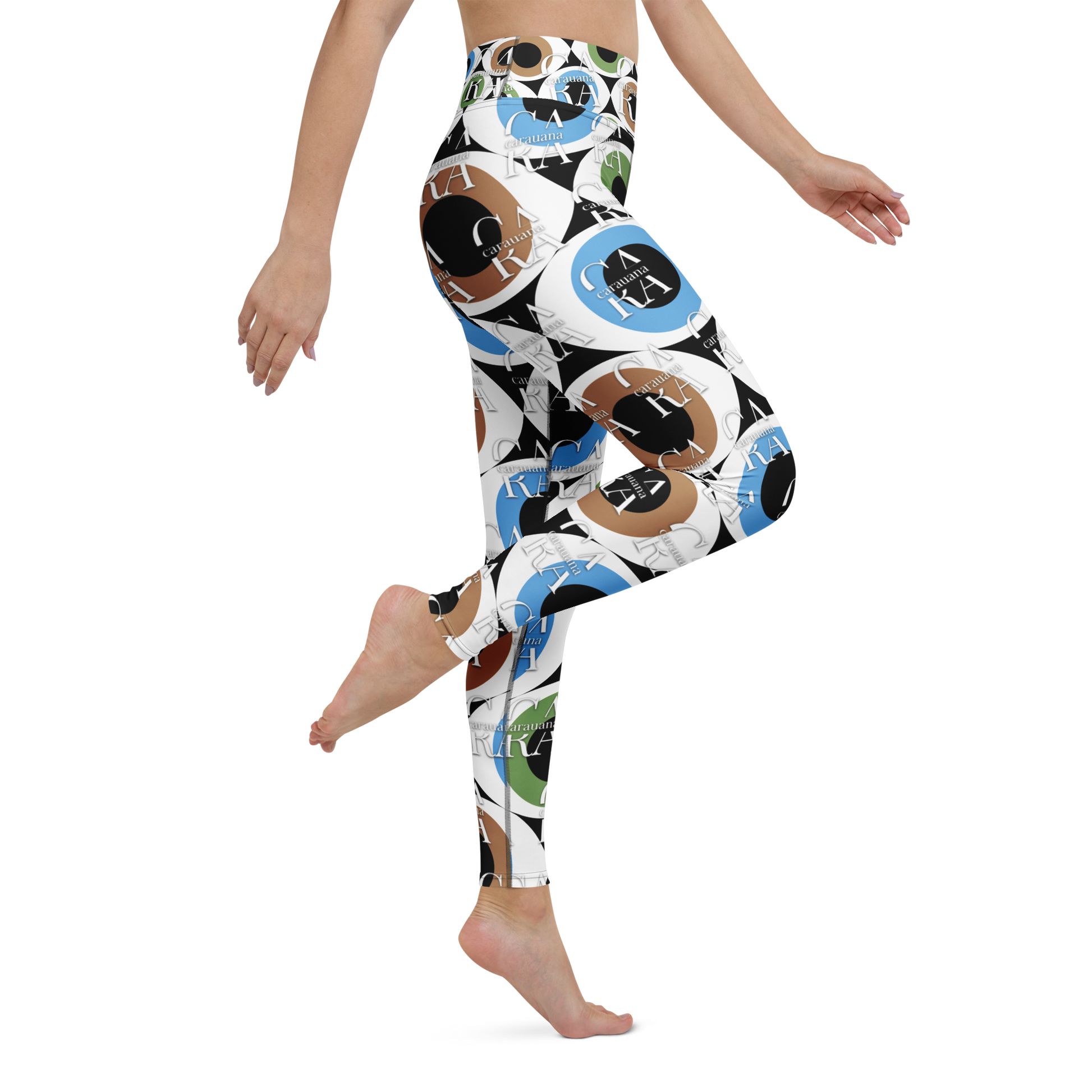 CaRaUaNa Leggings SPORT Pattern Eye Carauana Store