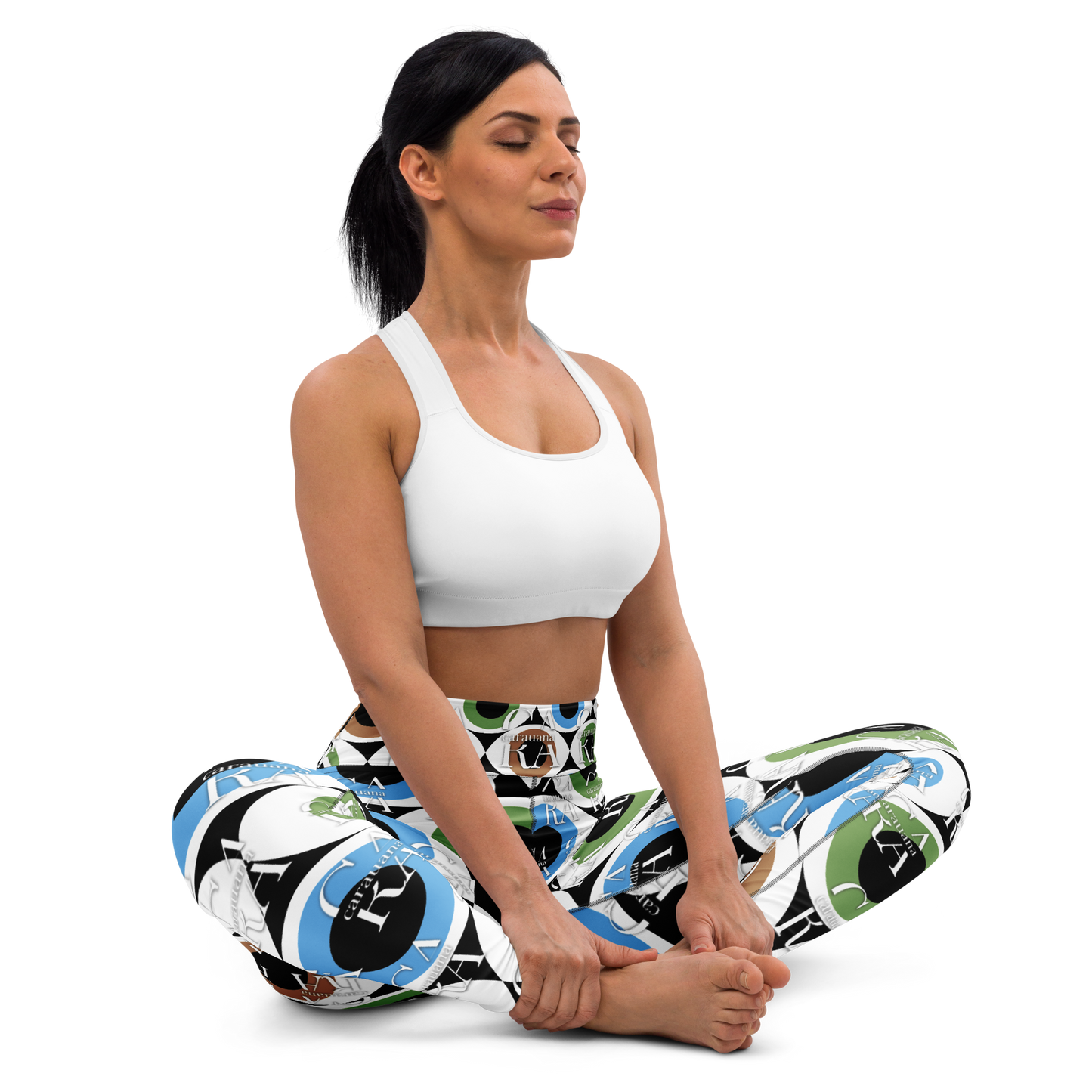 CaRaUaNa Leggings SPORT Pattern Eye Carauana Store