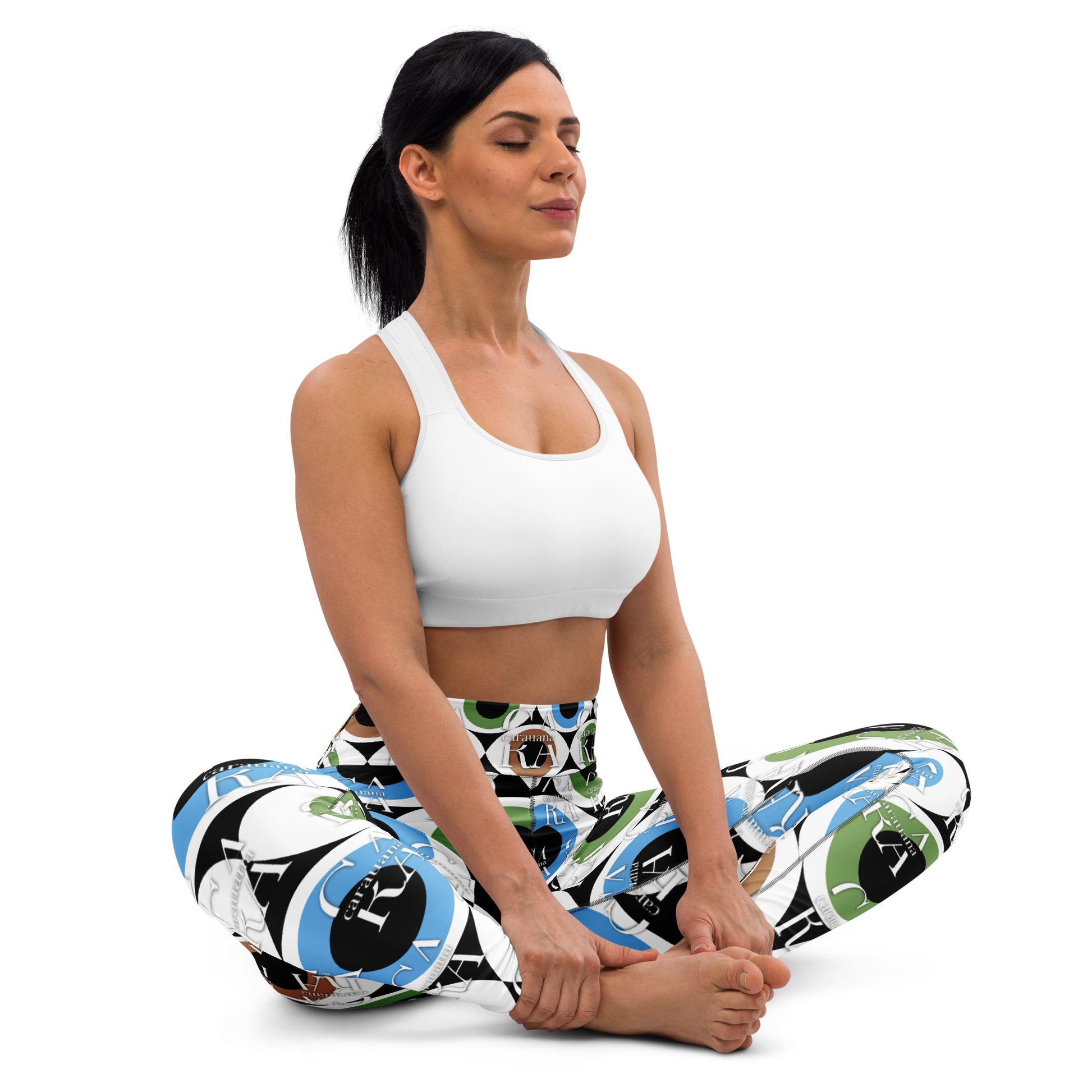 CaRaUaNa Leggings SPORT Pattern Eye Carauana Store