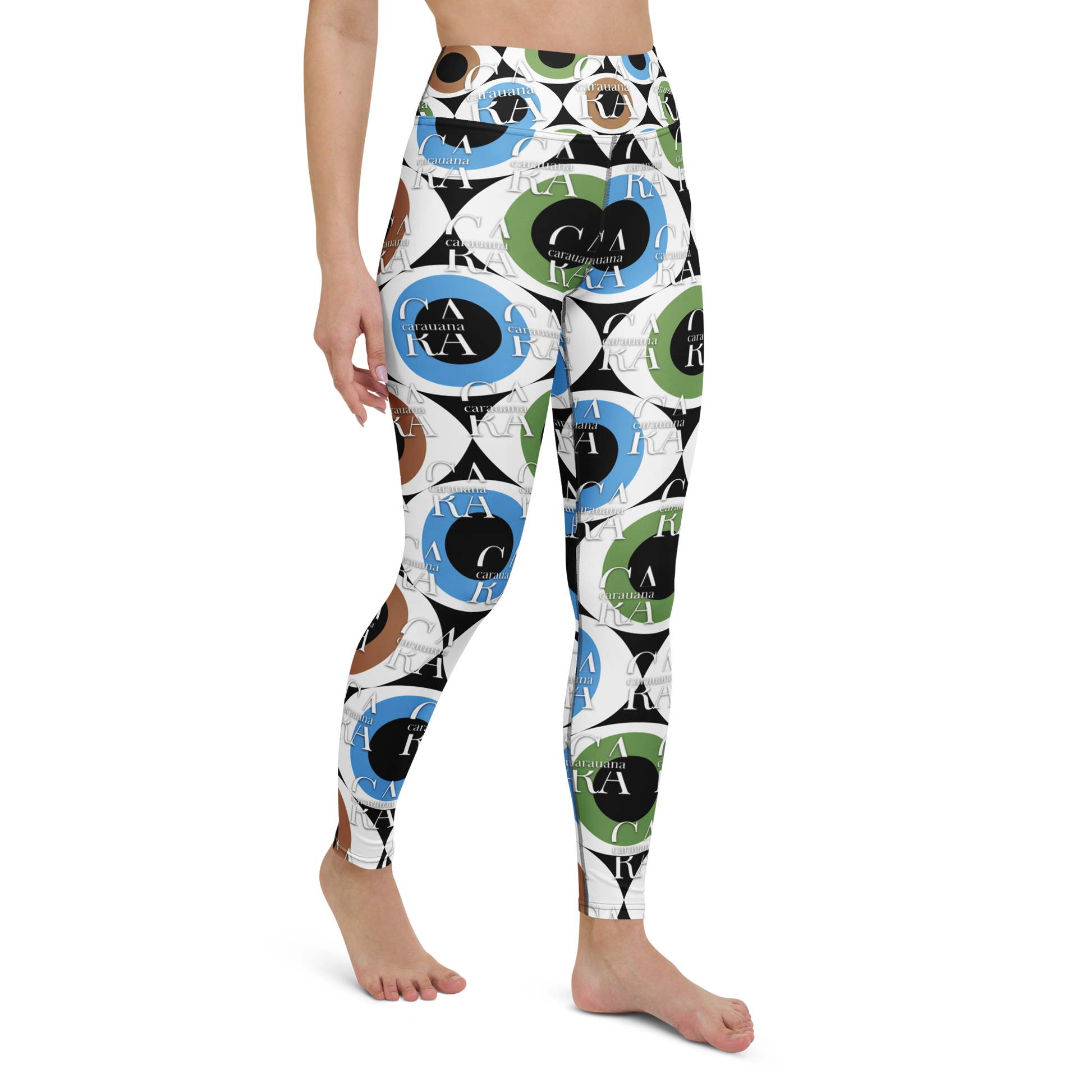 CaRaUaNa Leggings SPORT Pattern Eye Carauana Store