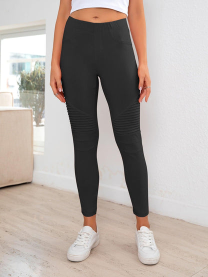 Ribbed Detail Leggings Carauana Store