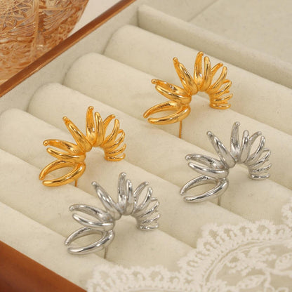 Titanium Steel Irregular Shape Earrings Carauana Store
