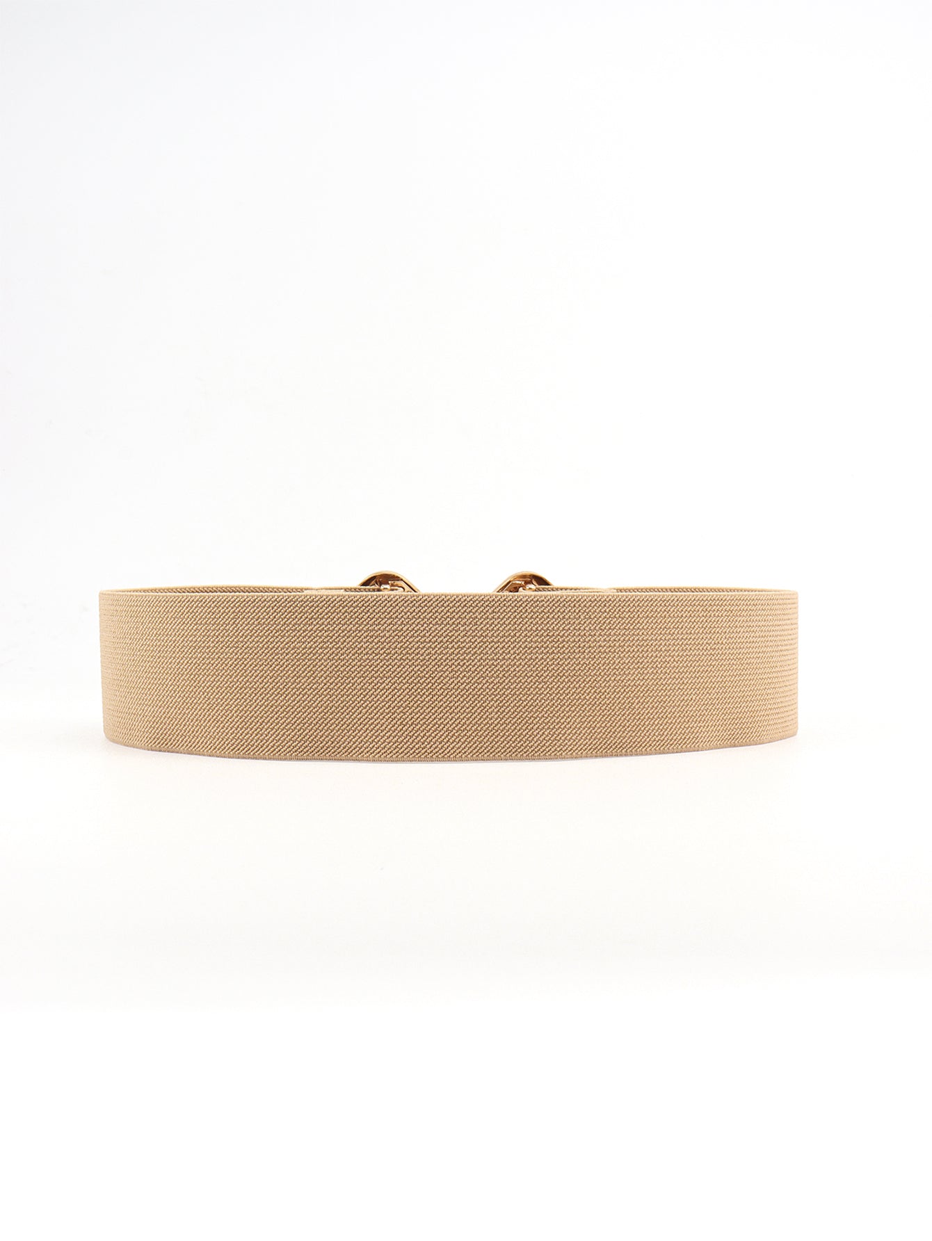 Geometric Buckle Elastic Wide Belt Carauana Store