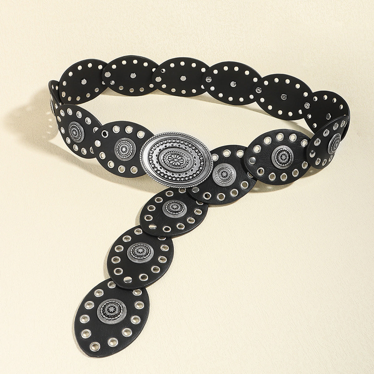 Oval PU Belt Carauana Store