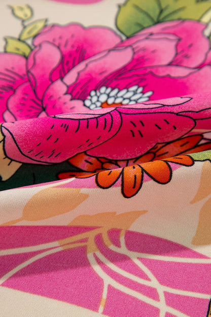 Printed Open Front Cover Up Carauana Store