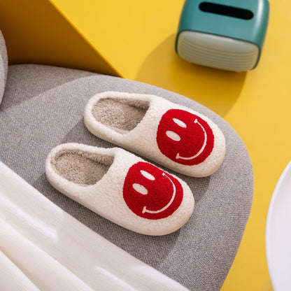 Melody Smiley Face Cozy Slippers Carauana Store