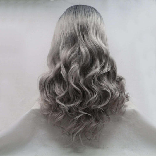 13*3" Lace Front Wigs Synthetic Long Wavy 24" 130% Density Carauana Store