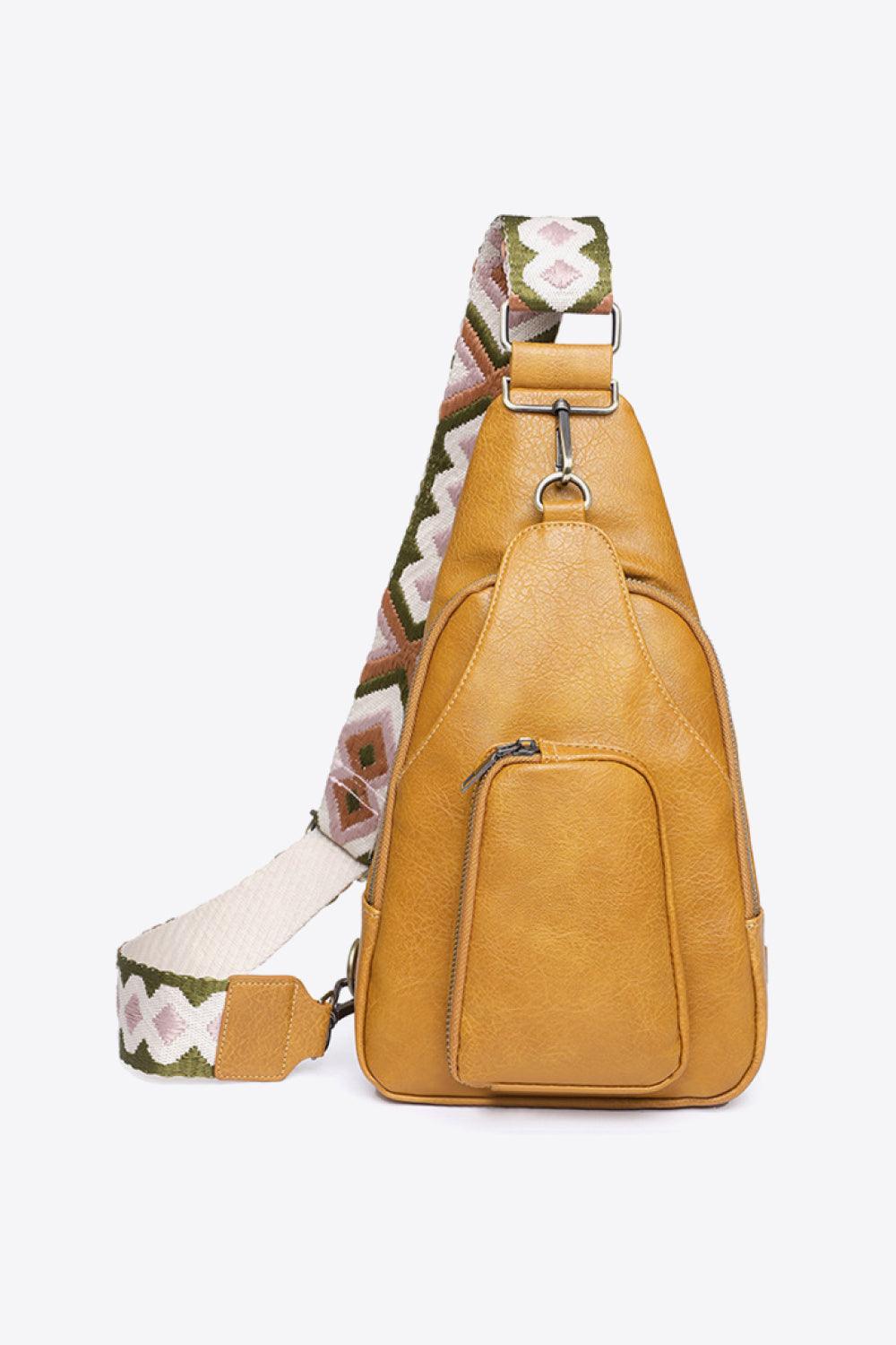 Adored Take A Trip PU Leather Sling Bag Carauana Store