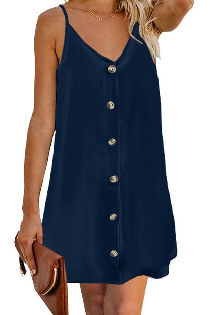V-Neck Mini Cami Dress Carauana Store