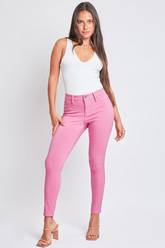 YMI Jeanswear Full Size Hyperstretch Mid-Rise Skinny Pants Carauana Store