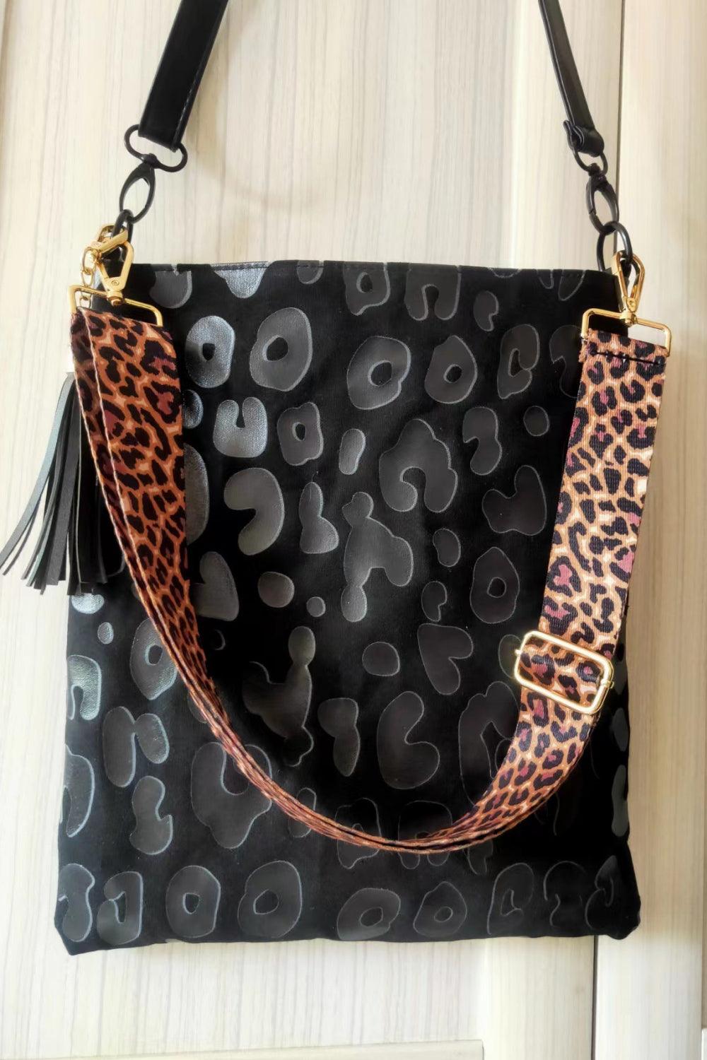 Adored PU Leather Shoulder Bag with Tassel Carauana Store