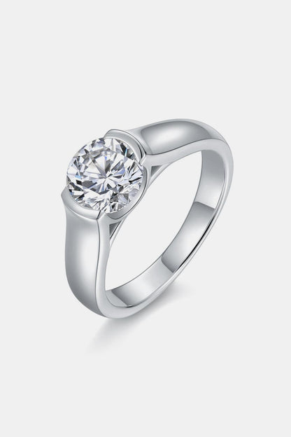 1.5 Carat Moissanite 925 Sterling Silver Ring Carauana Store