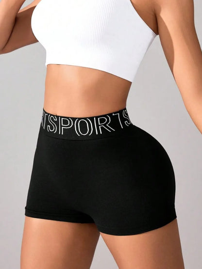High Waist Active Shorts Carauana Store
