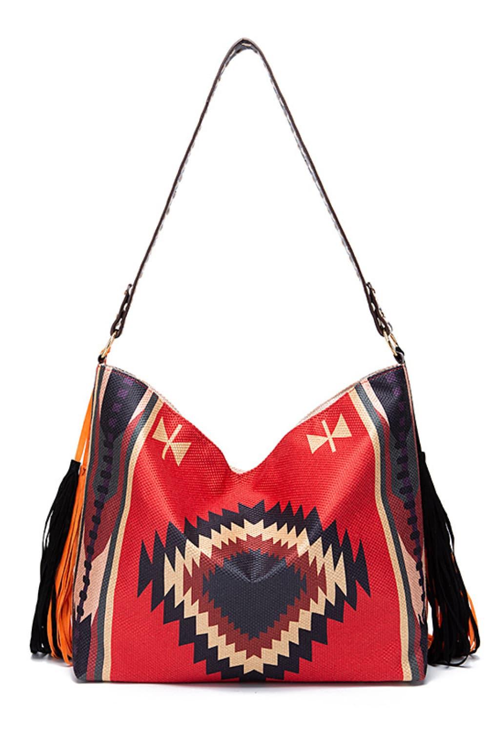 Geometric Canvas Tote Bag Carauana Store