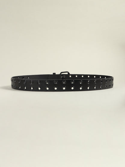 Grommet PU Leather Belt Carauana Store