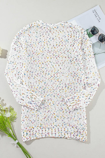 Open Front Long Sleeve Cardigan Carauana Store
