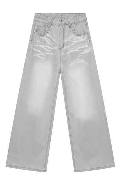 Wide Leg Jeans with Pockets Carauana Store
