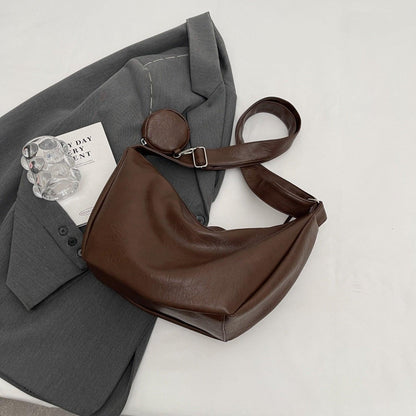 PU Leather Crossbody Bag with Small Purse Carauana Store