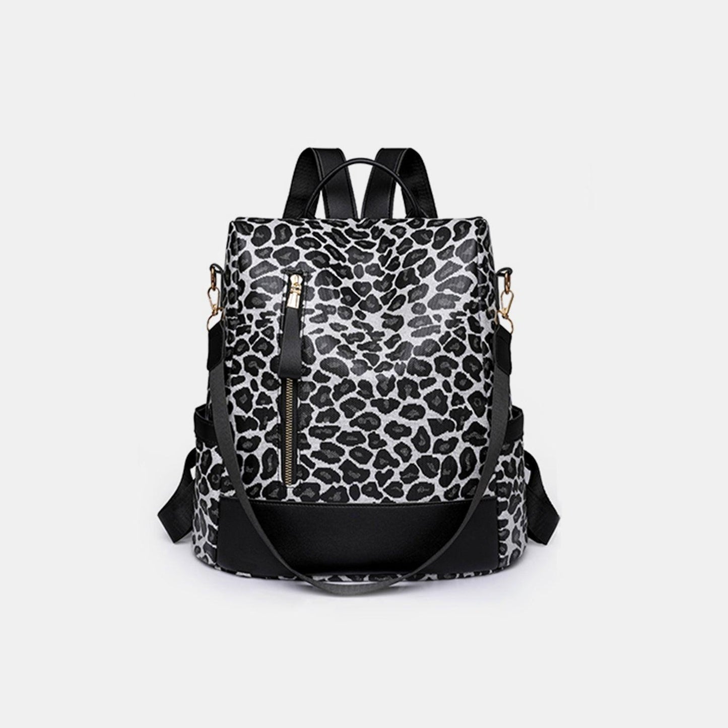 Leopard PU Leather Backpack Bag Carauana Store